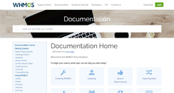 Desktop Screenshot of docs.whmcs.com